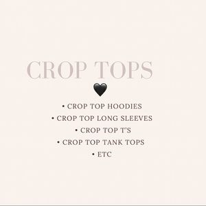 Crop tops